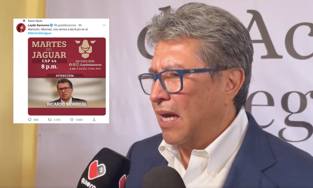 Ricardo Monreal responde a Layda Sansores